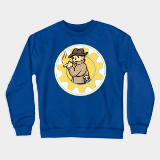 Vault Boy Fallout - Mysterious Stranger Crewneck Sweatshirt